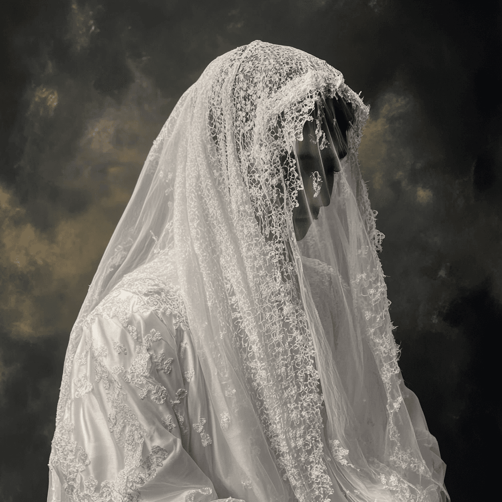 Man dressed as a bride | Source: Midjourney