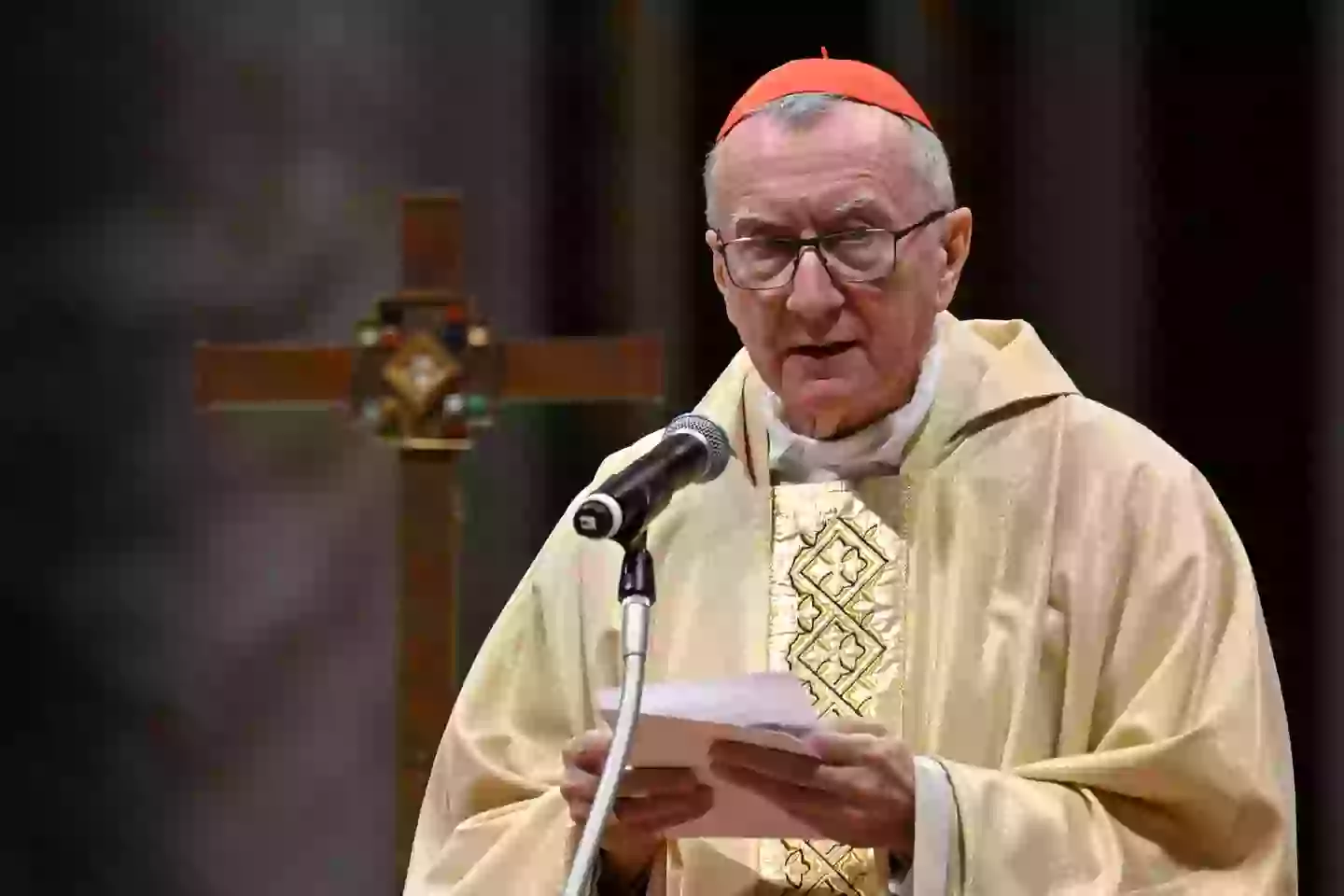 Cardinal Pietro Parolin (Vatican Media via Vatican Pool/Getty Images)